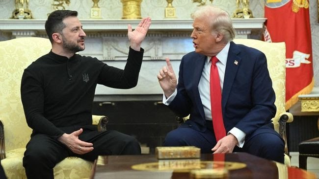 Trump-Zelensky Ribut di Gedung Putih, Begini Respons Dunia