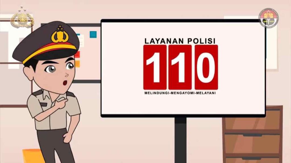 Serba Bisa Banget ! Layanan 110 Polri : Hadir Untuk Masyarakat, Kapanpun di Butuhkan !