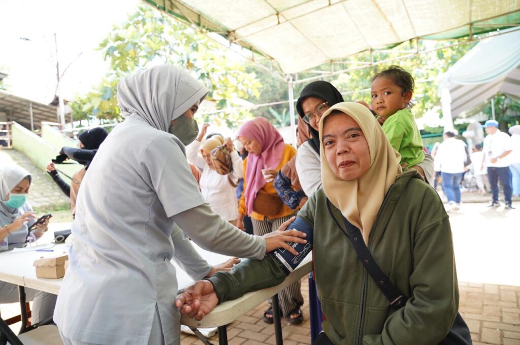 PNM Peduli Perluas Akses Kesehatan Gratis bagi Warga Bantar Gebang