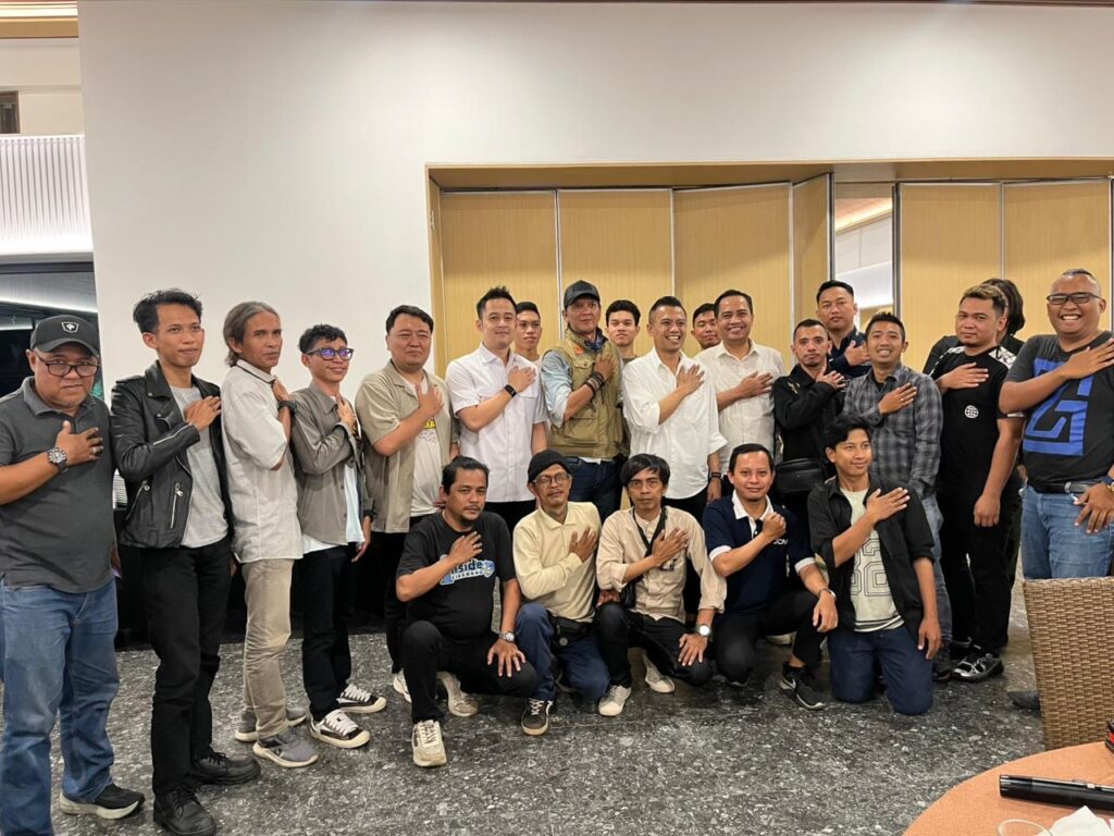 Buka Puasa Bersama Penggiat medsos Influencer Polda Metro Jaya seluruh Jabodetabek Mitra Polres Metro Bekasi